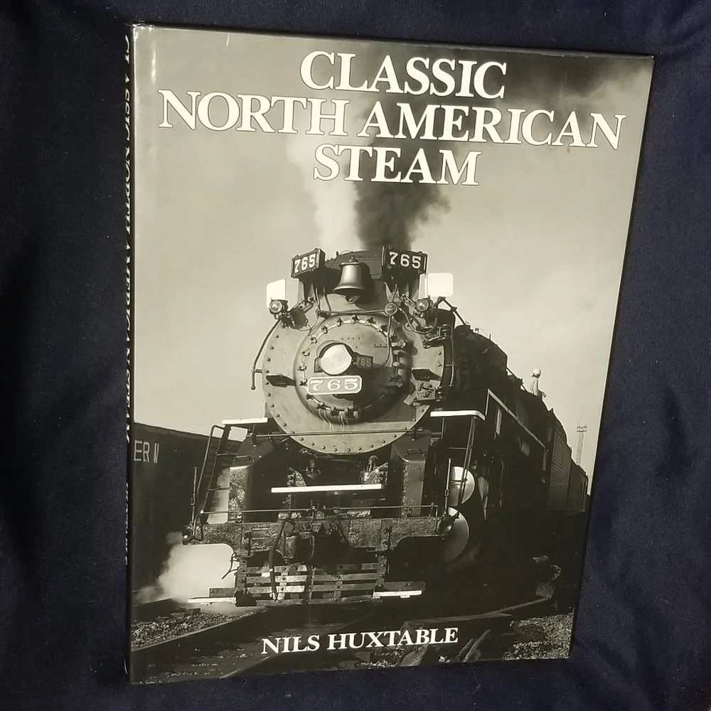 Nostalgia lovers: Classic North American Steam (restored trains bk), VGUC